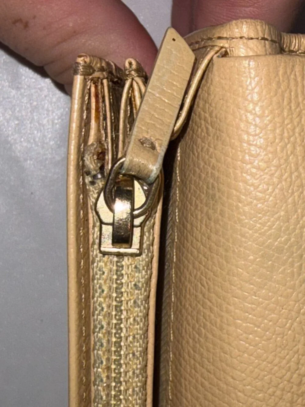 CoCo Chanel Yellow Gold Beige Wallet May 2007